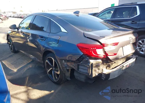 2019 Honda Accord Sport из США, поврежденный, VIN 1HGCV1F3XKA064857